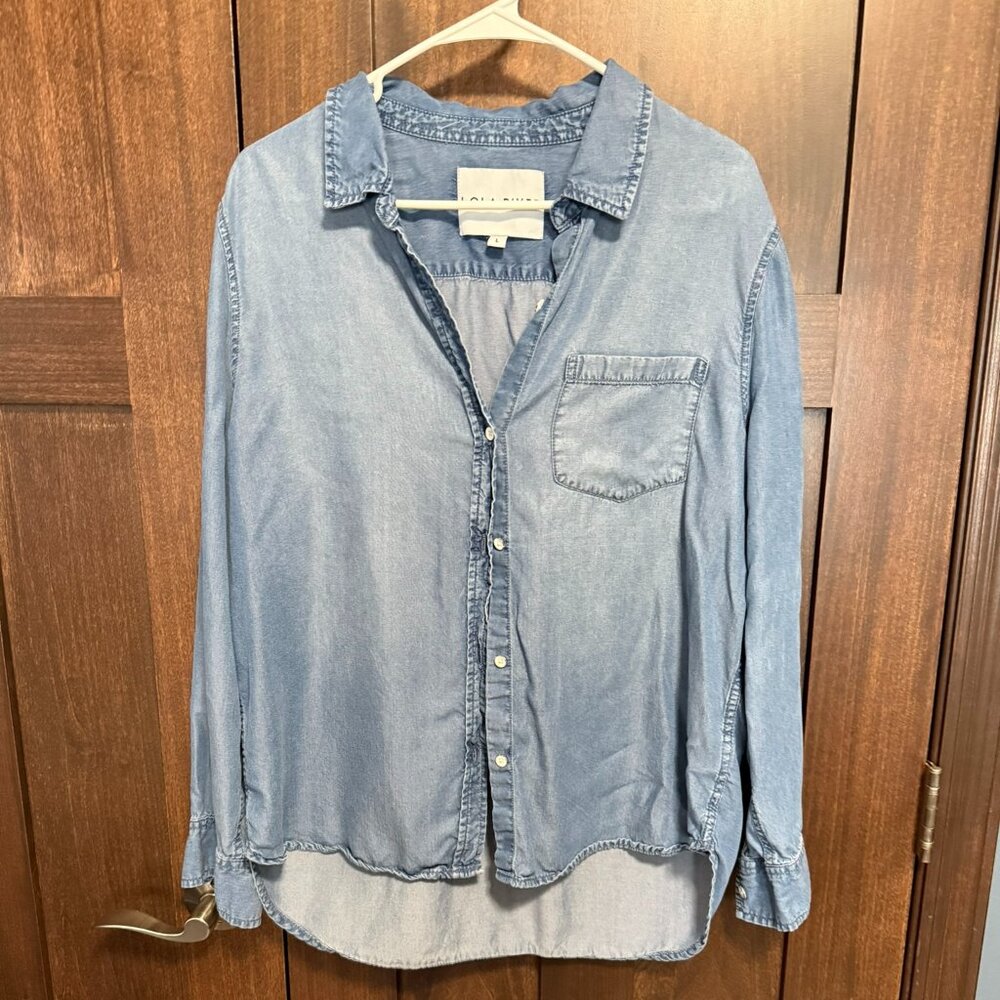 Size L Lola River Chambray Shirt